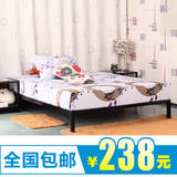 特价包邮铁艺床铁床正品易简链简易双人床1.5 1.8米韩式榻榻米床