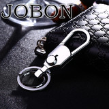 jobon中邦汽车钥匙扣男士腰挂高档钥匙链挂件金属钥匙圈精美礼品