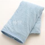 外贸尾单冷感冰丝纤维双面夏凉毯薄毯盖毯午睡毯空调毯1米4机洗W