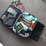 旅游手提包单肩男女斜挎登机行李包箱收纳袋多功能出门短途旅行包