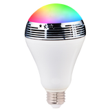 led灯泡蓝牙音乐灯变色手机App控制音响音箱球泡灯七彩智能
