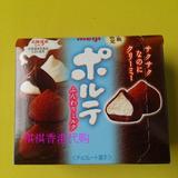 香港代购 日本明治Meiji 冬期限定 北海道雪吻忌廉牛奶巧克力49g
