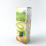 日本原装进口AGF MAXIM抹茶拿铁速溶三合一咖啡粉 4条盒装饮品