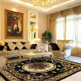 中式传统红色客厅地毯客厅满铺卧室床边毯房间欧式宫廷复古特价毯