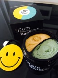 现货！韩国代购Gram banban半半黄色补水+绿色清洁毛孔去黑头面膜