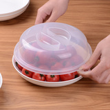 日本进口塑料保鲜盖微波炉专用加热盖子密封盖碗盖子盘子盖碟子盖