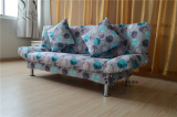 新款小户型可折叠懒人沙发床可爱创意单人双人三人两用沙发床