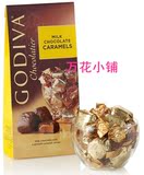 美国Godiva高迪瓦 焦糖夹心，牛奶宝石巧克力礼袋 99g，113g