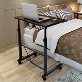 简约可移动床边桌床上用台式可升降懒人床头桌现代简易家用小桌子