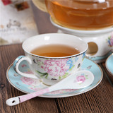 花茶壶欧式花茶茶具套装玻璃加热陶瓷煮水果茶下午茶茶壶整套茶杯