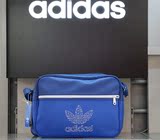 adidas/三叶草专柜正品新款男女海洋蓝色单肩背包斜跨包 S20090