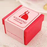 欧式树脂喜糖盒创意结婚用品婚庆糖果盒子个性定制