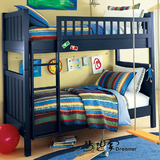 特价儿童上下床双层床实木成人双人床1.5米美式高低床单人1.2松木