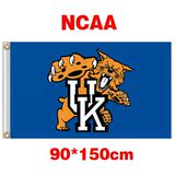 Kentucky Wildcats 肯塔基大学野猫队 NCAA旗帜 包邮定制