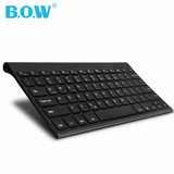 BOW航世 surface pro3电脑无线蓝牙键盘 苹果ipad平板手机背光 套