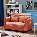 澜蒂儿多功能沙发床1.5米折叠沙发床双人小户型沙发布艺床包邮