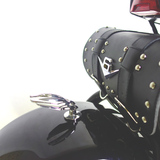 沃趣塞夫哈雷电动车摩托车金属标贴骷髅头挡泥板改装配件套件装饰