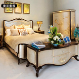 亚历山大家具定制新古典别墅床欧美式实木床实木婚床公主床1.8米