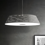 创意个性吊灯 北欧餐厅灯圆形镂空时尚饭厅灯餐吊灯LED卧室吊灯具