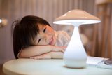 触摸感应灯创意LED护眼台灯 蘑菇空气净化台灯 家用负离子台灯