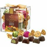 日本直邮代购比利时GODIVA歌蒂梵9颗夹心巧克力透明礼盒装