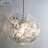 欧式玻璃球吊灯北欧现代简约卧室餐厅灯创意个性艺术大气客厅灯饰