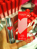现货！法国代购 意大利Kiko2016新款情人节BFF系列限量版桃心口红