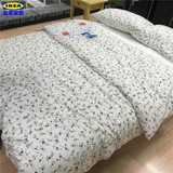 无锡IKEA宜家代购 吉索加被套和枕套100%纯棉全棉床上用品