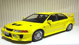 Tarmac Works 1:18 三菱 EVO5 5代 黄色 跑车 汽车模型