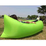 单人用可折叠懒人户外充气沙发床垫沙滩公园草地睡袋