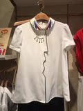 CCDD 2016夏装新款专柜正品代购16-2-R220 白搭短袖衬衫女162R220