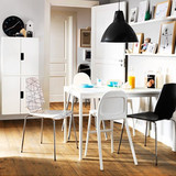 4.7温馨宜家IKEA威尔马椅子餐椅办公椅靠背椅欧式休闲椅电脑椅子