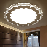 客厅灯吸顶灯 大气现代简约创意圆形led个性灯卧室灯温馨花形灯具