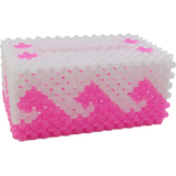创意珠绣抽纸盒立体绣手工浪花纸巾盒子DIY串珠可爱纸巾盒材料包