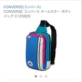 日本代购 正品直邮 Converse/匡威男女胸包C125929