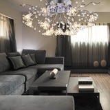 欧式创意个性led客厅吸顶灯美式卧室灯温馨现代简约餐厅灯吸顶灯