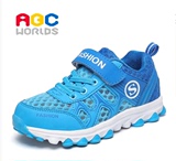 正品ABC worlds童鞋夏季网面运动鞋儿童鞋男童透气跑步鞋小学生鞋
