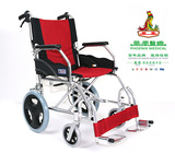 新品凤凰铝合金轮椅折叠轻便残疾人轮椅便携老人旅行轮椅车减震
