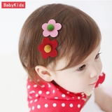 韩国版儿童发饰婴儿宝宝可爱花朵刘海贴万能魔法贴碎发贴女童头饰