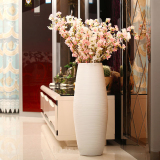 欧式现代创意客厅家居软装饰品陶瓷器落地大花瓶高花插摆件工艺品