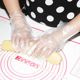 日本一次性手套薄膜加厚厨房餐饮食品级防粘手套抽取式 50只入
