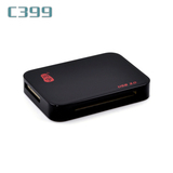 川宇C399 USB3.0多功能4合1读卡器线长0.4米 1.0米可选 包邮