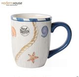 海洋系列杯子ModernHouse韩国家居创意马克杯茶杯牛奶杯泡麦片杯