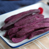 地瓜干片无糖农家自制土特产紫薯干纯天然香脆紫番薯干条250g