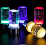 热销款LED充电酒吧装饰台灯 创意时尚方形发光气泡装饰餐厅水晶灯
