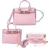 16粉色新款 专柜正品PUCCA/中国娃娃 朋克女王大两用包/小两用包