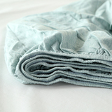 良品针织棉纯棉床笠 日式简约纯棉床罩棕垫床笠床单单件床上用品
