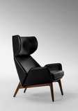 时尚简约实木休闲椅现代设计师异型沙发椅扶手椅咖啡椅艺术客厅椅