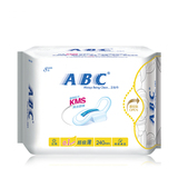 官方正品ABC卫生巾日用超级薄棉柔纯棉 整箱实体批发15包包邮K13