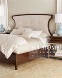 欧式时尚简约新古典法式新中式实木床高端婚床复古定制卧室家具